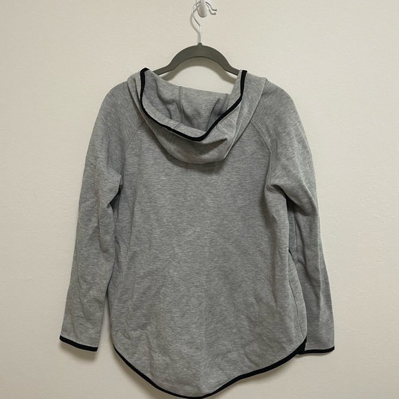 Nike Hooded Cape Jacket Light Gray Size Small - Picture 6 of 6